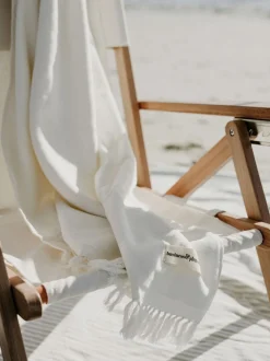 Business & Pleasure Co. The Beach Towel - Antique White