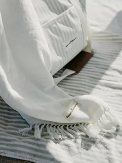 Business & Pleasure Co. The Beach Towel - Antique White