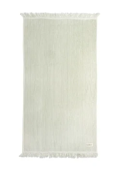 Business & Pleasure Co. The Beach Towel - Lauren'S Sage Stripe