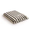 Business & Pleasure Co. The Beach Towel - Monaco Black Stripe