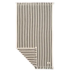 Business & Pleasure Co. The Beach Towel - Monaco Black Stripe