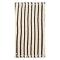 Business & Pleasure Co. The Beach Towel - Monaco Black Stripe