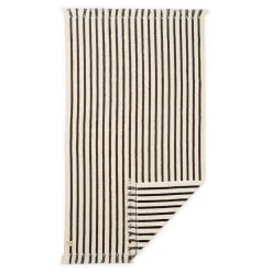 Business & Pleasure Co. The Beach Towel - Monaco Black Stripe