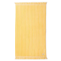 Business & Pleasure Co. The Beach Towel - Monaco Mimosa Stripe