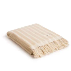 Business & Pleasure Co. The Beach Towel - Monaco Natural Stripe