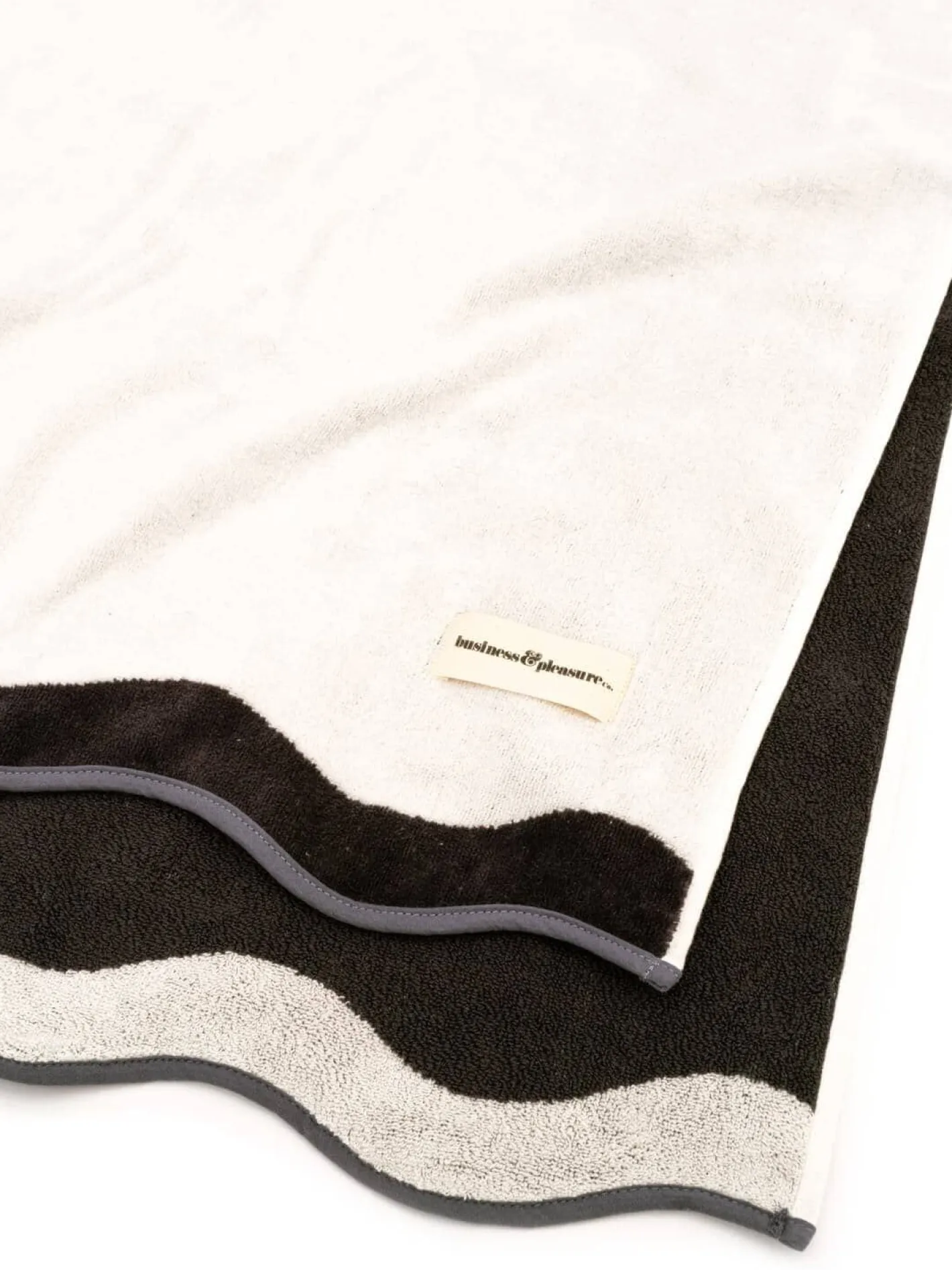 Business & Pleasure Co. The Beach Towel - Rivie White