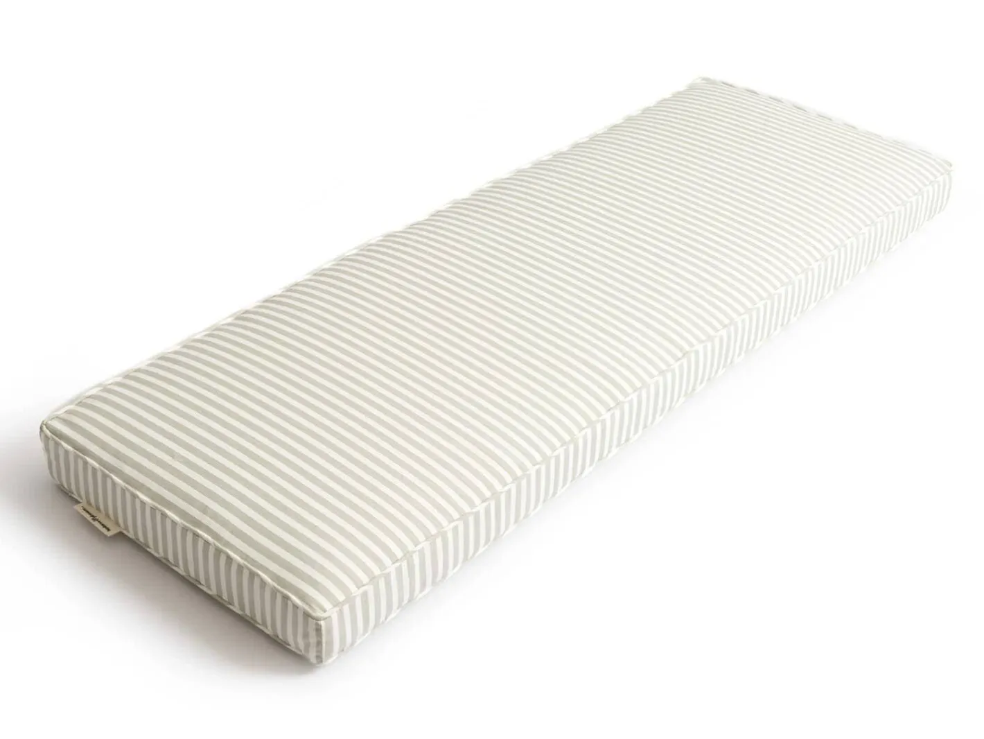 Business & Pleasure Co. The Bench Pillow - Lauren'S Sage Stripe