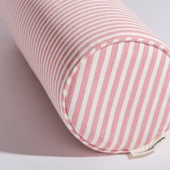 Business & Pleasure Co. The Bolster Pillow - Laurens Pink Stripe