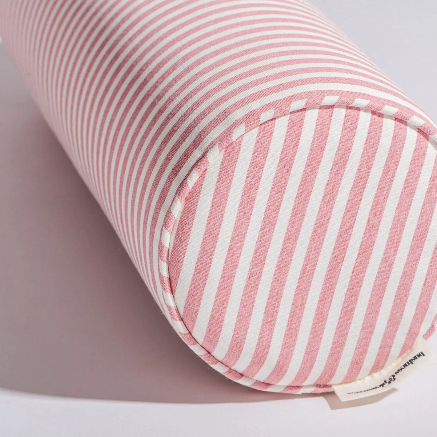 Business & Pleasure Co. The Bolster Pillow - Laurens Pink Stripe