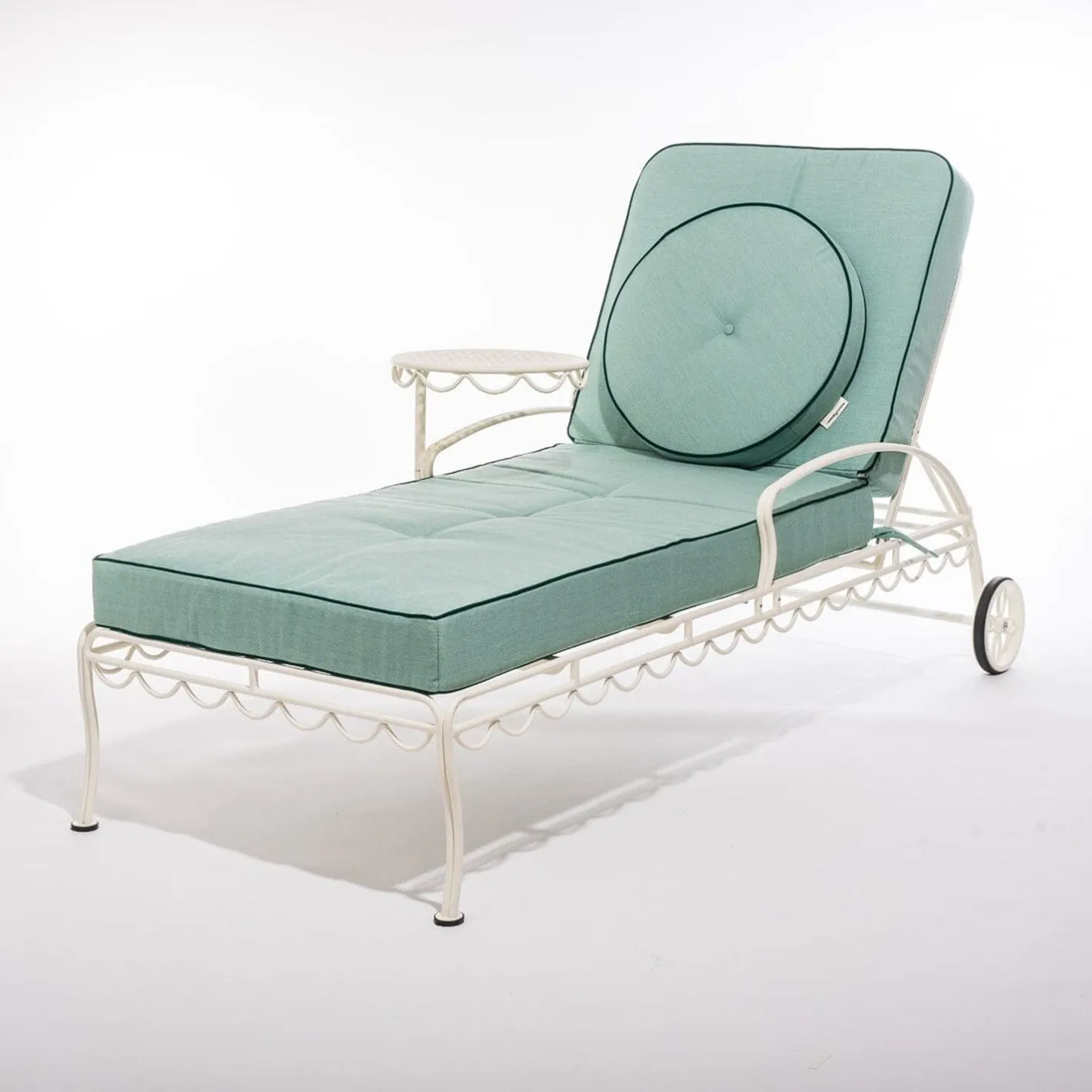 Business & Pleasure Co. The Circular Pillow - Rivie Green