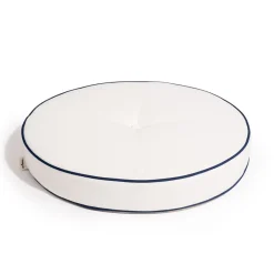 Business & Pleasure Co. The Circular Pillow - Rivie White