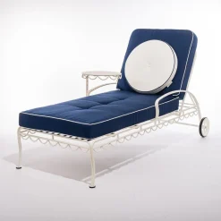 Business & Pleasure Co. The Circular Pillow - Rivie White