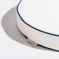 Business & Pleasure Co. The Circular Pillow - Rivie White