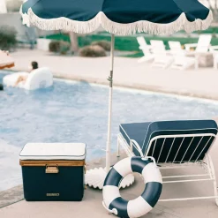 Business & Pleasure Co. The Classic Pool Float - Large - Rivie White