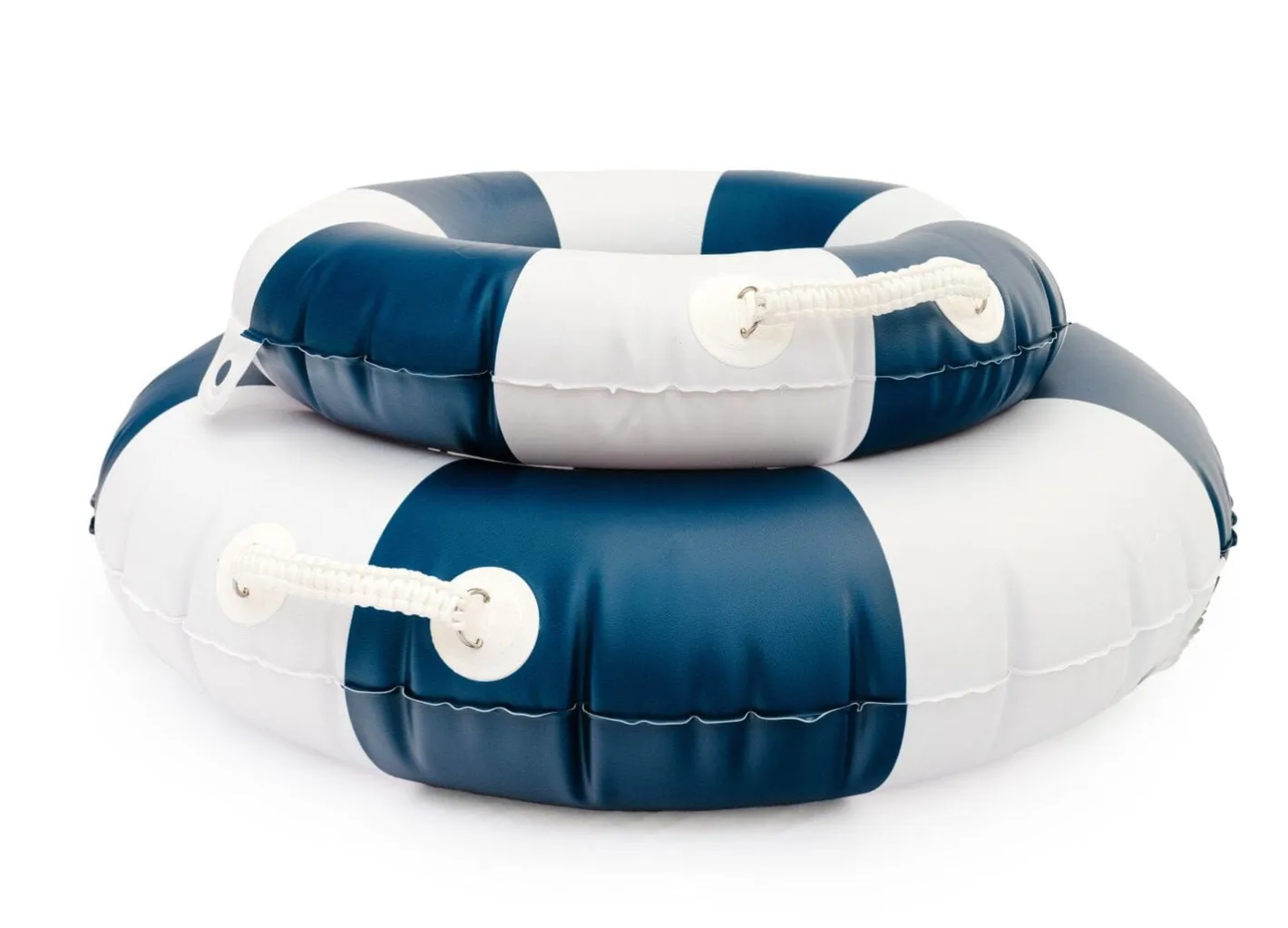 Business & Pleasure Co. The Classic Pool Float - Small - Rivie White
