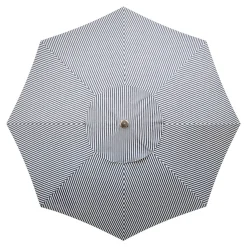 Business & Pleasure Co. The Club Umbrella - Lauren'S Navy Stripe