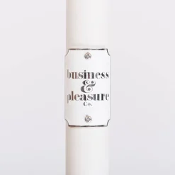 Business & Pleasure Co. The Club Umbrella - Lauren'S Pink Stripe