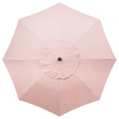 Business & Pleasure Co. The Club Umbrella - Lauren'S Pink Stripe