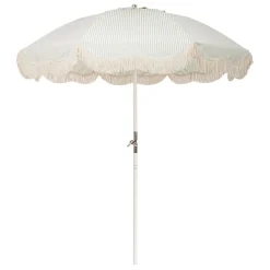 Business & Pleasure Co. The Club Umbrella - Lauren'S Sage Stripe