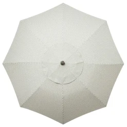 Business & Pleasure Co. The Club Umbrella - Lauren'S Sage Stripe