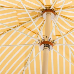 Business & Pleasure Co. The Club Umbrella - Monaco Mimosa Stripe