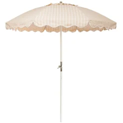 Business & Pleasure Co. The Club Umbrella - Monaco Natural Stripe