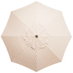 Business & Pleasure Co. The Club Umbrella - Monaco Natural Stripe