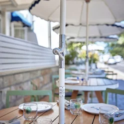 Business & Pleasure Co. The Club Umbrella - Rivie White
