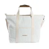 Business & Pleasure Co. The Cooler Tote Bag - Lauren'S Sage Stripe