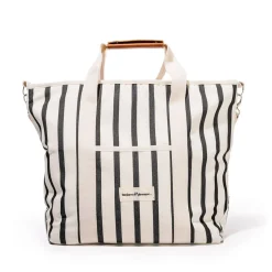 Business & Pleasure Co. The Cooler Tote Bag - Monaco Black Stripe