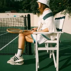 Business & Pleasure Co. The Directors Chair - Table Height - Rivie White