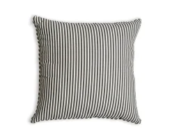 Business & Pleasure Co. The Euro Throw Pillow - Lauren'S Navy Stripe
