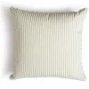 Business & Pleasure Co. The Euro Throw Pillow - Lauren'S Sage Stripe