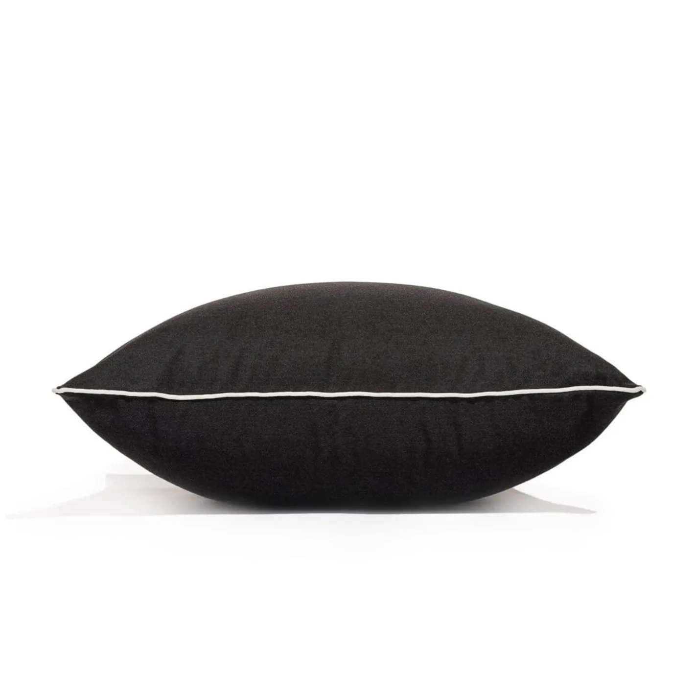 Business & Pleasure Co. The Euro Throw Pillow - Rivie Black