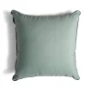 Business & Pleasure Co. The Euro Throw Pillow - Rivie Green