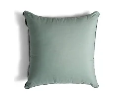 Business & Pleasure Co. The Euro Throw Pillow - Rivie Green