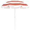 Business & Pleasure Co. The Family Beach Umbrella - Le Sirenuse Capri Stripe