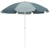 Business & Pleasure Co. The Family Beach Umbrella - 70'S Panel Green
