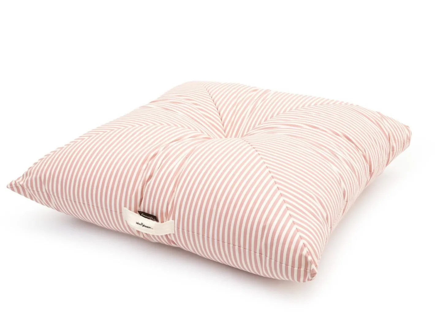 Business & Pleasure Co. The Floor Pillow - Lauren'S Pink Stripe