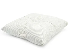 Business & Pleasure Co. The Floor Pillow - Lauren'S Sage Stripe