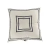 Business & Pleasure Co. The Floor Pillow - Malibu Black Stripe