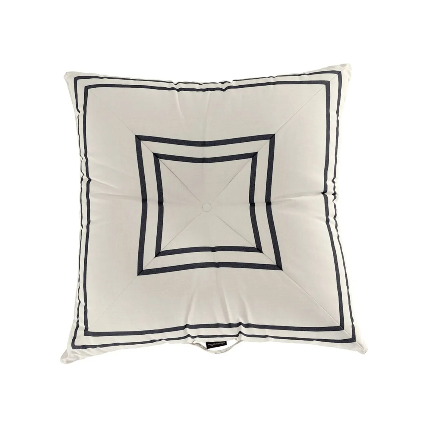Business & Pleasure Co. The Floor Pillow - Malibu Black Stripe
