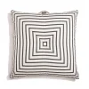 Business & Pleasure Co. The Floor Pillow - Monaco Black Stripe
