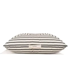 Business & Pleasure Co. The Floor Pillow - Monaco Black Stripe