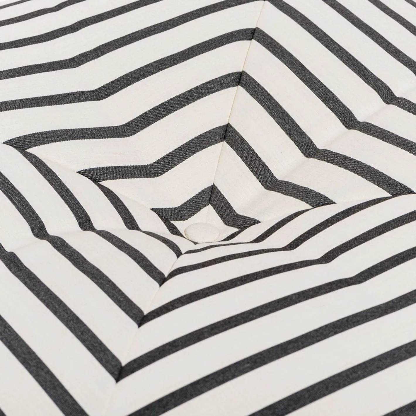 Business & Pleasure Co. The Floor Pillow - Monaco Black Stripe