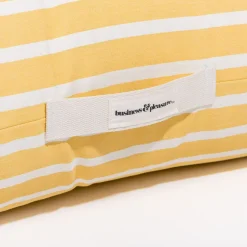 Business & Pleasure Co. The Floor Pillow - Monaco Mimosa Stripe