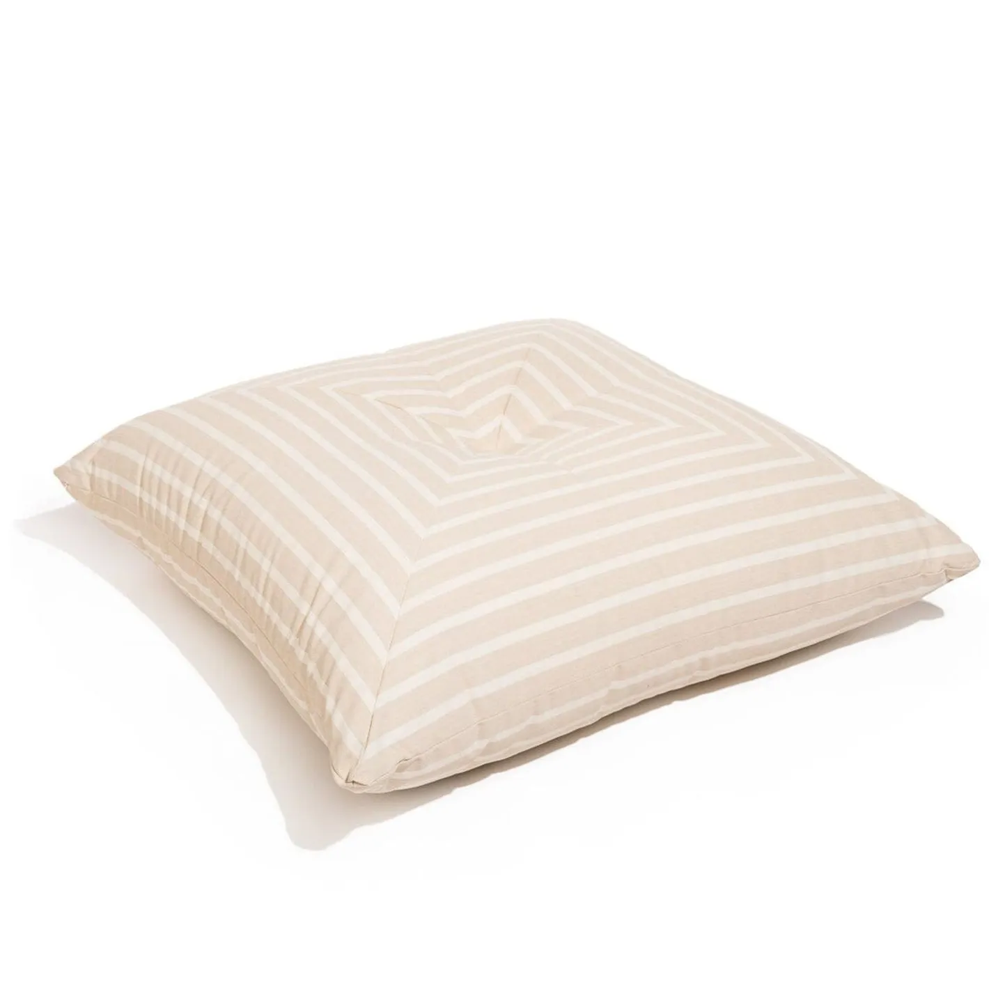 Business & Pleasure Co. The Floor Pillow - Monaco Natural Stripe