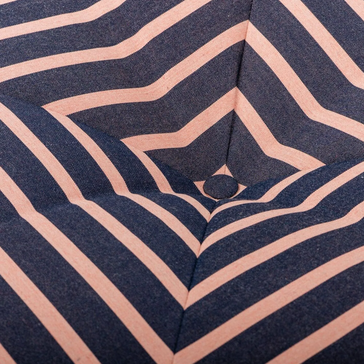 Business & Pleasure Co. The Floor Pillow - Monaco Navy And Pink Stripe