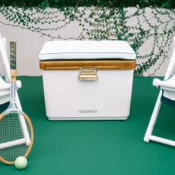 Business & Pleasure Co. The Hemingway Cooler - Antique White - 55 Quarts