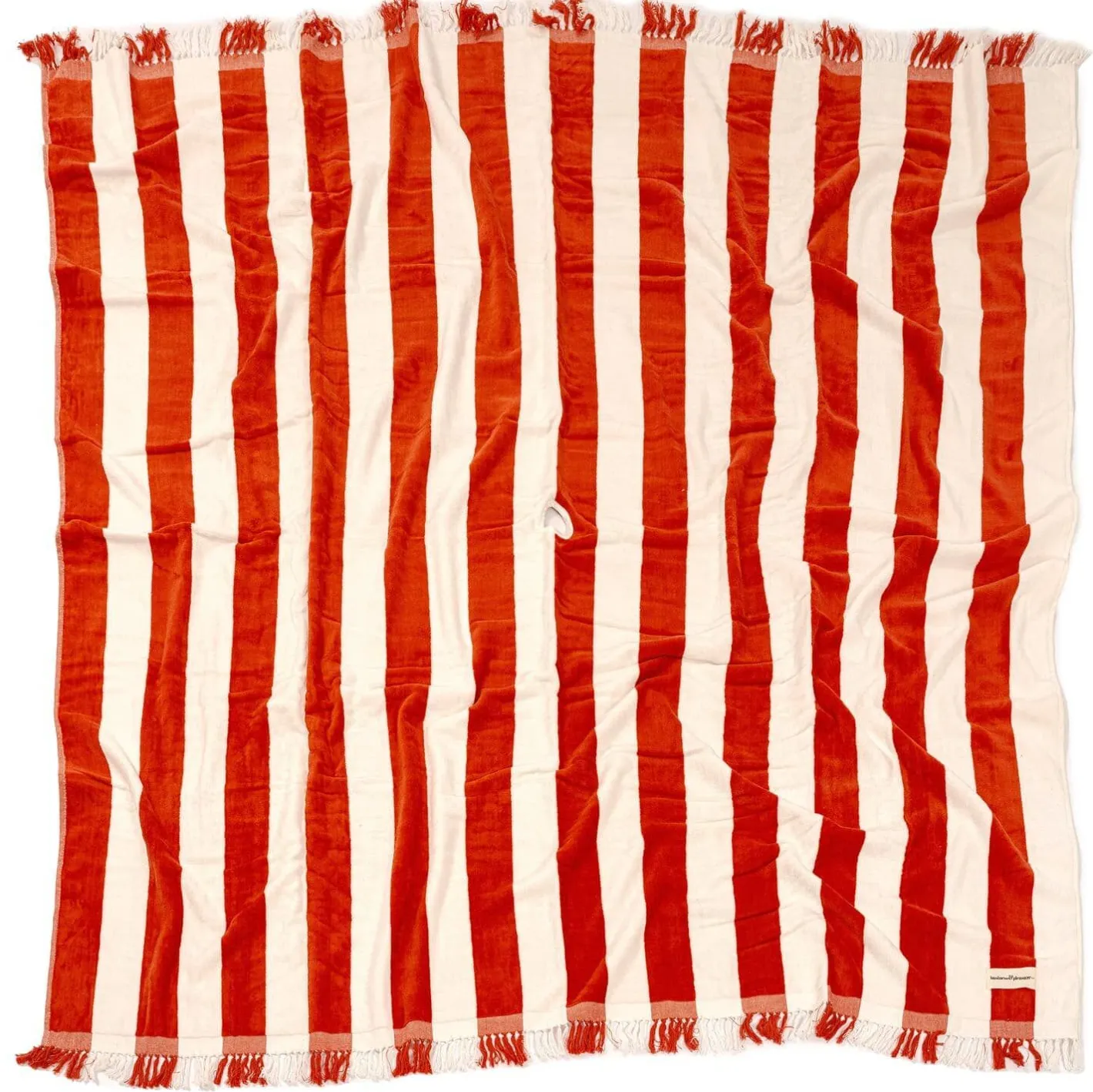 Business & Pleasure Co. The Holiday Beach Blanket - Le Sirenuse Capri Stripe